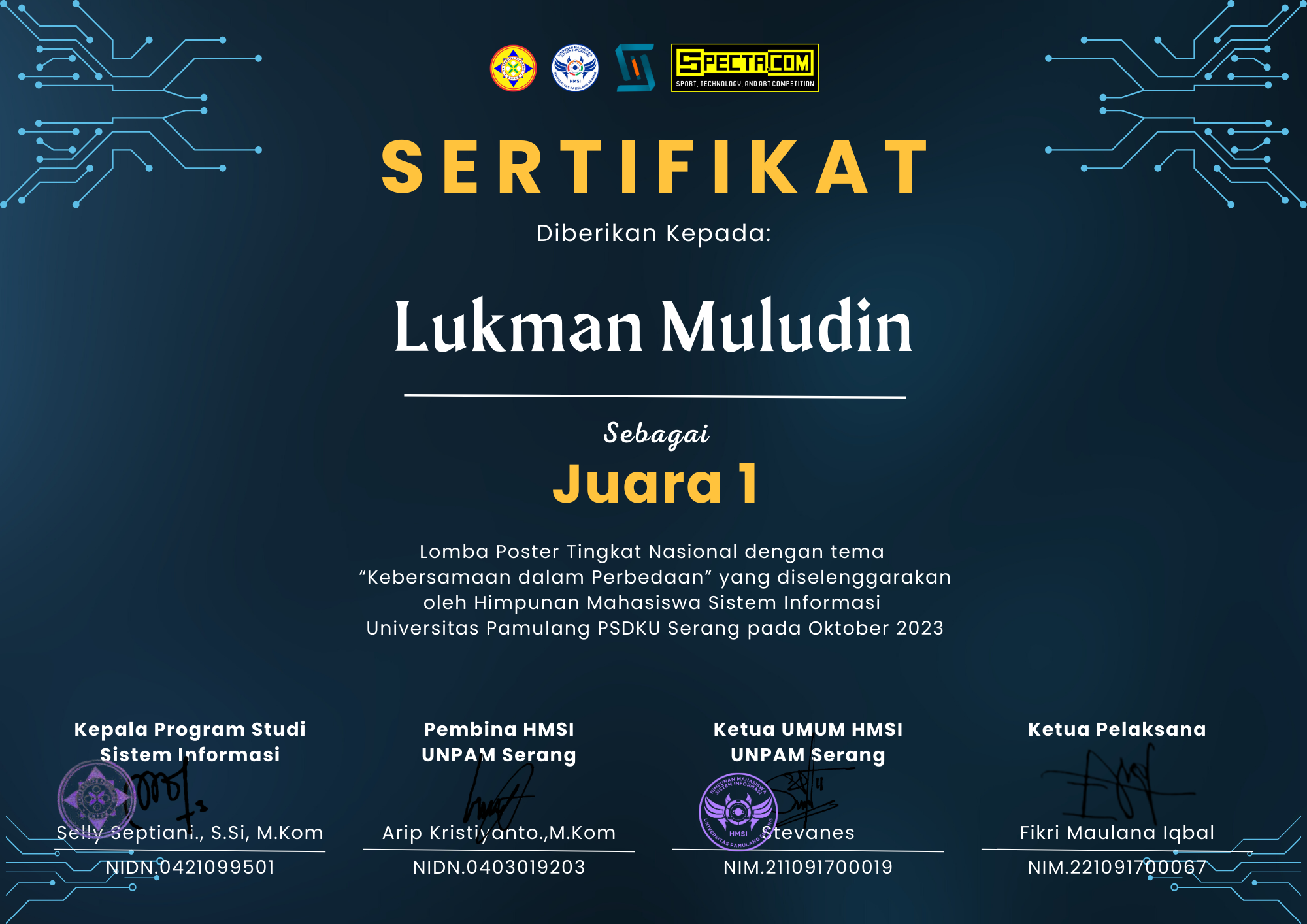 Certificate: BROWSER AUTOMATION SYSTEM